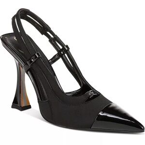 Sam Edelman Women's Odessa Cap-Toe Slingback Dress Pumps Size 8.5